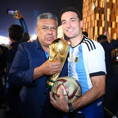 Scaloni y Tapia: cumbre en París