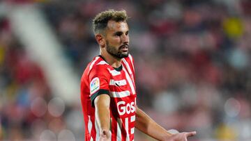 Cristhian Stuani of Girona FC during the La Liga match between Girona FC and RC Celta played at Montilivi Stadium on August 26, 2022 in Girona, Spain. (Photo by Sergio Ruiz / Pressinphoto / Icon Sport)