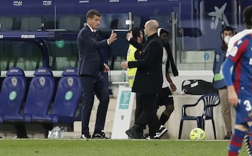 Javi Gracia y Paco L¨®pez.