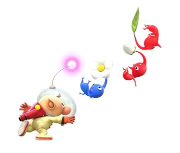 Ilustración - Hey! Pikmin (3DS)