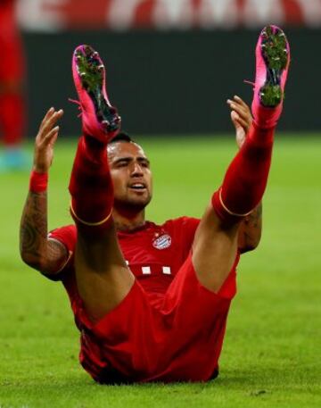 Arturo Vidal sumó su primer partido como titular en Bayern Munich. Jugó ante Milan en la Copa Audi.