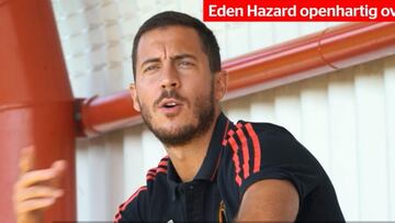 Hazard se sincera: "Me quedan tres años para demostrar"