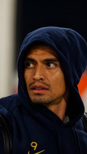 Guillermo Martinez of Pumas during the round one first leg match between San Diego FC and Pumas UNAM as part of the CONCACAF Champions Cup 2026, at Snapdragon Stadium on February 03, 2026 in San Diego, California, United States.
