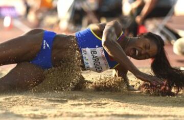 Caterine es campeona mundial y medalla de plata olímpica.