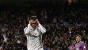 Bale celebró su gol tapándose los oídos: ¿será por los pitos?