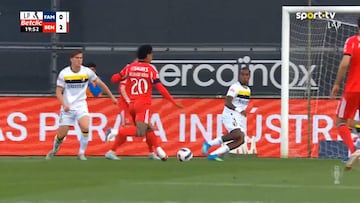 Así fue el séptimo gol de Richard Ríos con Benfica