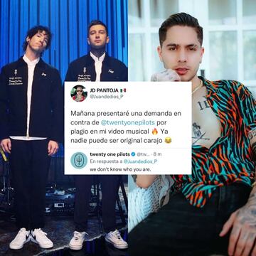 La verdad detrás de la supuesta demanda de Juan de Dios Pantoja a Twenty One Pilots por plagio