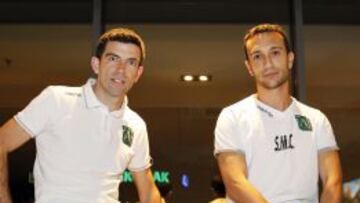 Los españoles Javier Ramos y Sergio Marty posaron en Sofía para AS.