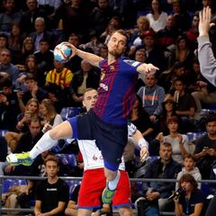 El rodillo del Barcelona no dio respiro al Meskhov bielorruso