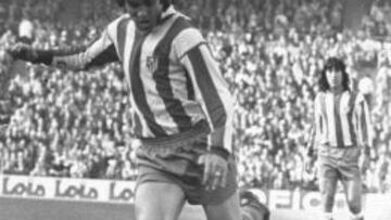 Becerra con el Atl&eacute;tico de Madrid. 