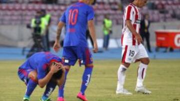 Luis Fariña (10) aseguró que la U fracasó al quedar eliminado de la Copa.