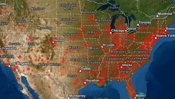 Estados Unidos ya rebas&oacute; la barrera de 100,000 muertes a causa del coronavirus, pese a que el n&uacute;mero de fallecimientos ha ido ha la baja en los &uacute;ltimos d&iacute;as.