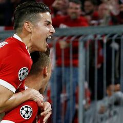 James se luce pero la jerarquía del Madrid supera al Bayern