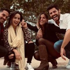 Carmen Villalobos y María Fernanda Yepes en España