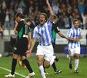 El Málaga arrasa y ya está delante del Valencia