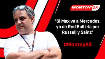 “Si Max va a Mercedes, yo de Red Bull iría por Russell y Sainz”: Juan Pablo MontoyAS