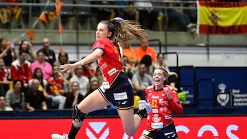 Las Guerreras en acción ante Croacia.