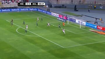 Perú goleó a Bolivia
