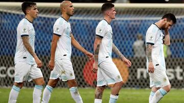 La prensa internacional se hizo eco de la derrota de Argentina frente a Colombia en el debut de los de Scaloni en la Copa Am&eacute;rica de Brasil.