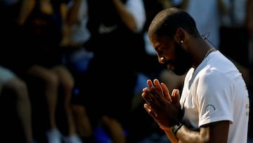 Kyrie Irving, durante su visita a Taipei (Taiwan).