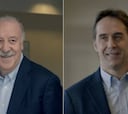 Historia y futuro: Del Bosque y Lopetegui, unidos para un spot