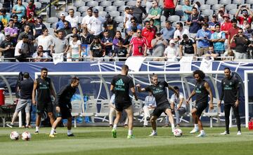 Bale y Marcelo.