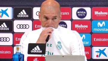Zidane, sobre Isco: "No soy injusto; lo que dijo no me molestó"