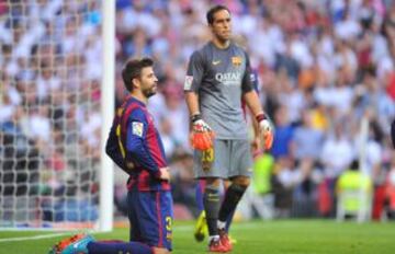 Claudio Bravo es una de las mejores figuras en la actual temporada de Barcelona.
