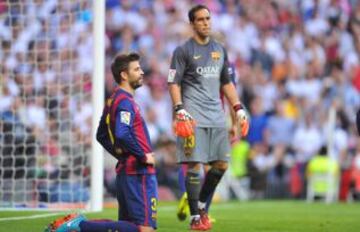 Claudio Bravo es una de las mejores figuras en la actual temporada de Barcelona.