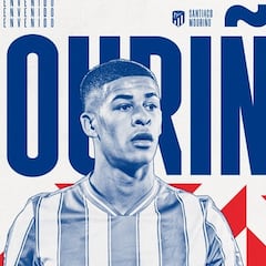 Oficial: Mouriño, jugador del Atlético hasta 2028
