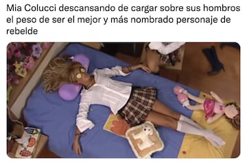 Dentro de esta nueva serie, el personaje interpretado por Anahí es el más mencionado.