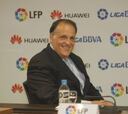Tebas: "En Italia ya nos copian con el tema de los horarios"