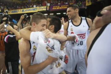 El Real Madrid campeón de Liga en imágenes