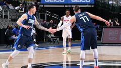 Luka Doncic y J.J. Redick se reúnen en Los Ángeles