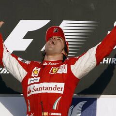 Nuevo guiño de Alonso a Ferrari por su primera victoria de rojo