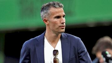 Robin Van Persie, entrenador del Heerenveen.