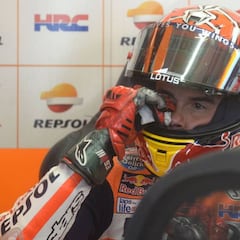Márquez: "Con un bache el hombro ha entrado en su sitio"