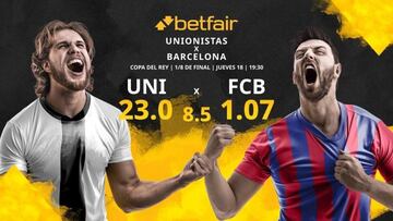 Unionistas de Salamanca CF vs. FC Barcelona: horario, TV, estadísticas, cuadro y pronósticos