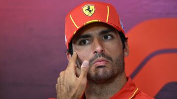 Carlos Sainz (Ferrari). Spa-Francorchamps, Bélgica. F1 2024.
