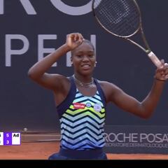 Noma Akugue: sorprendente finalista en Hamburgo