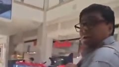 Se encuentran al diputado Meza en un mall y esto ocurre: la frase por la Ley de 40 horas aún genera polémica