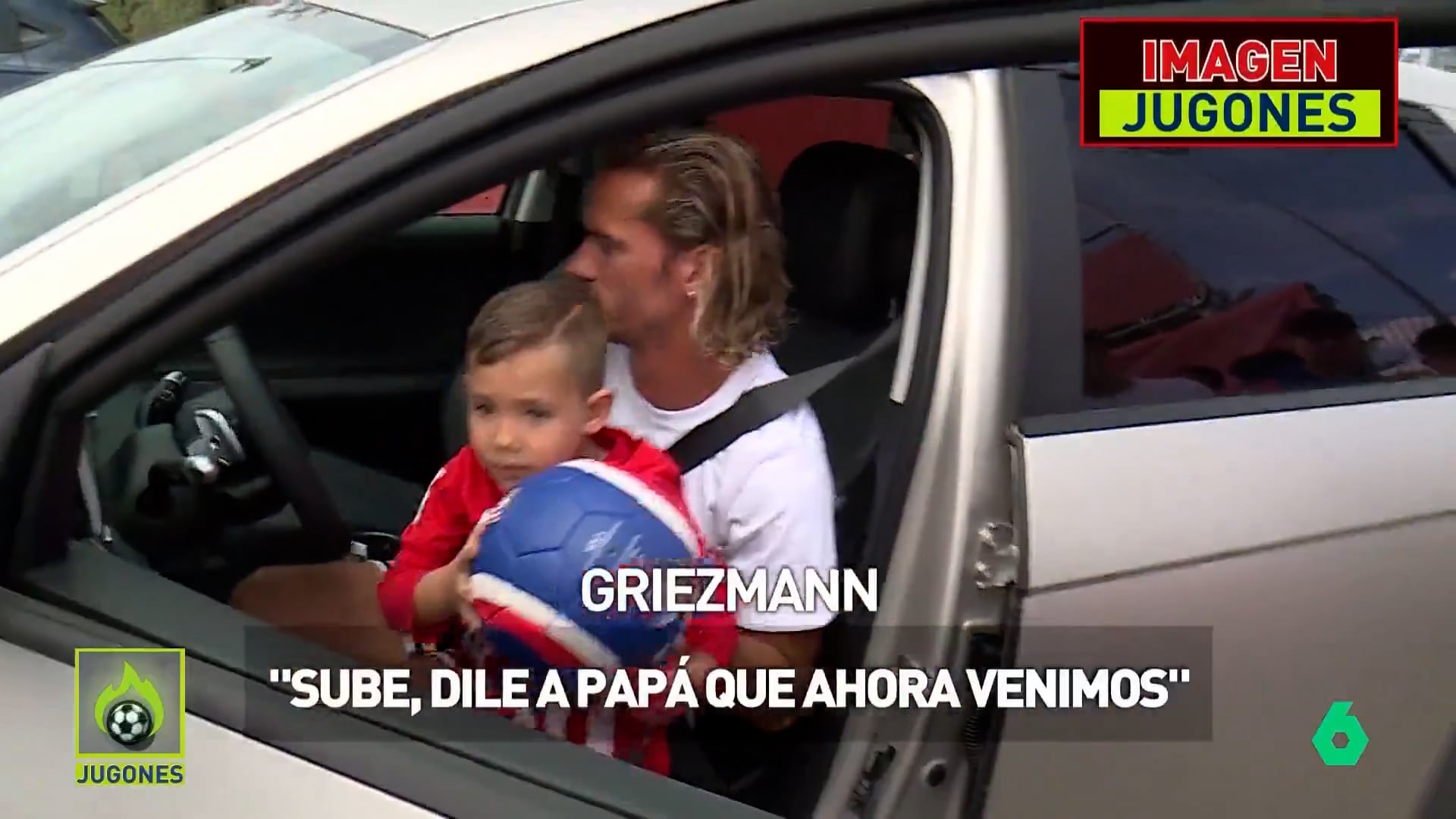 El vdeo del ni?o del Atleti con Griezmann del que todo el mundo habla: ablanda a cualquiera