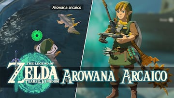 the legend of zelda tears of the kingdom nintendo switch guia arowana arcaico armadura zora