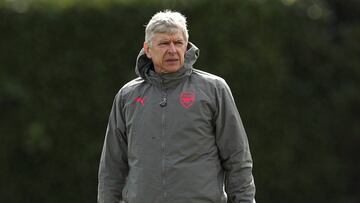 Wenger con el Arsenal.