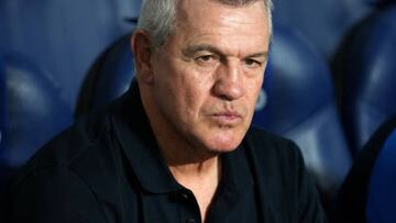 SAN SEBASTIAN, SPAIN - OCTOBER 19: Javier Aguirre, Head Coach of RCD Mallorca, looks on prior to kick off of the LaLiga Santander match between Real Sociedad and RCD Mallorca at Reale Arena on October 19, 2022 in San Sebastian, Spain. (Photo by Juan Manuel Serrano Arce/Getty Images)