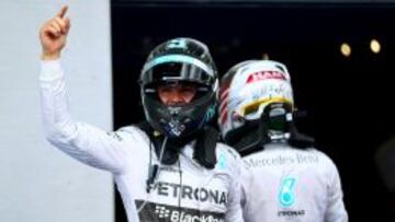 Nico Rosberg, el triunfador en Austria. 