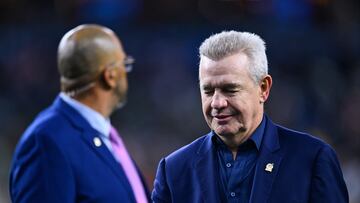 Javier Aguirre head coach of Mexico during the Semifinal match between Canada and Mexican National Team (Mexico) as part Final Four of the Concacaf Nations League 2024-2025 at SoFi Stadium on March 20, 2025 in Inglewood, Los Angeles, California, United States.