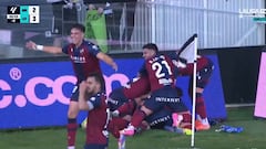 Un gol de primera para un equipo de Primera: histórico golazo de Carlos Álvarez para ascender