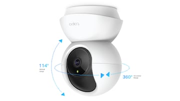 Cámara Wi-Fi de vigilancia 360º TP-Link Tapo C200 que rota en horizontal y vertical para casa en Amazon