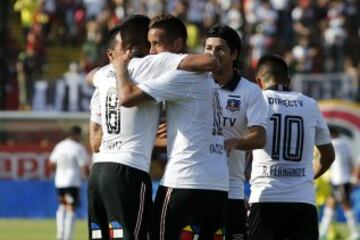 En imágenes: El triunfal debut de Colo Colo ante Unión Española